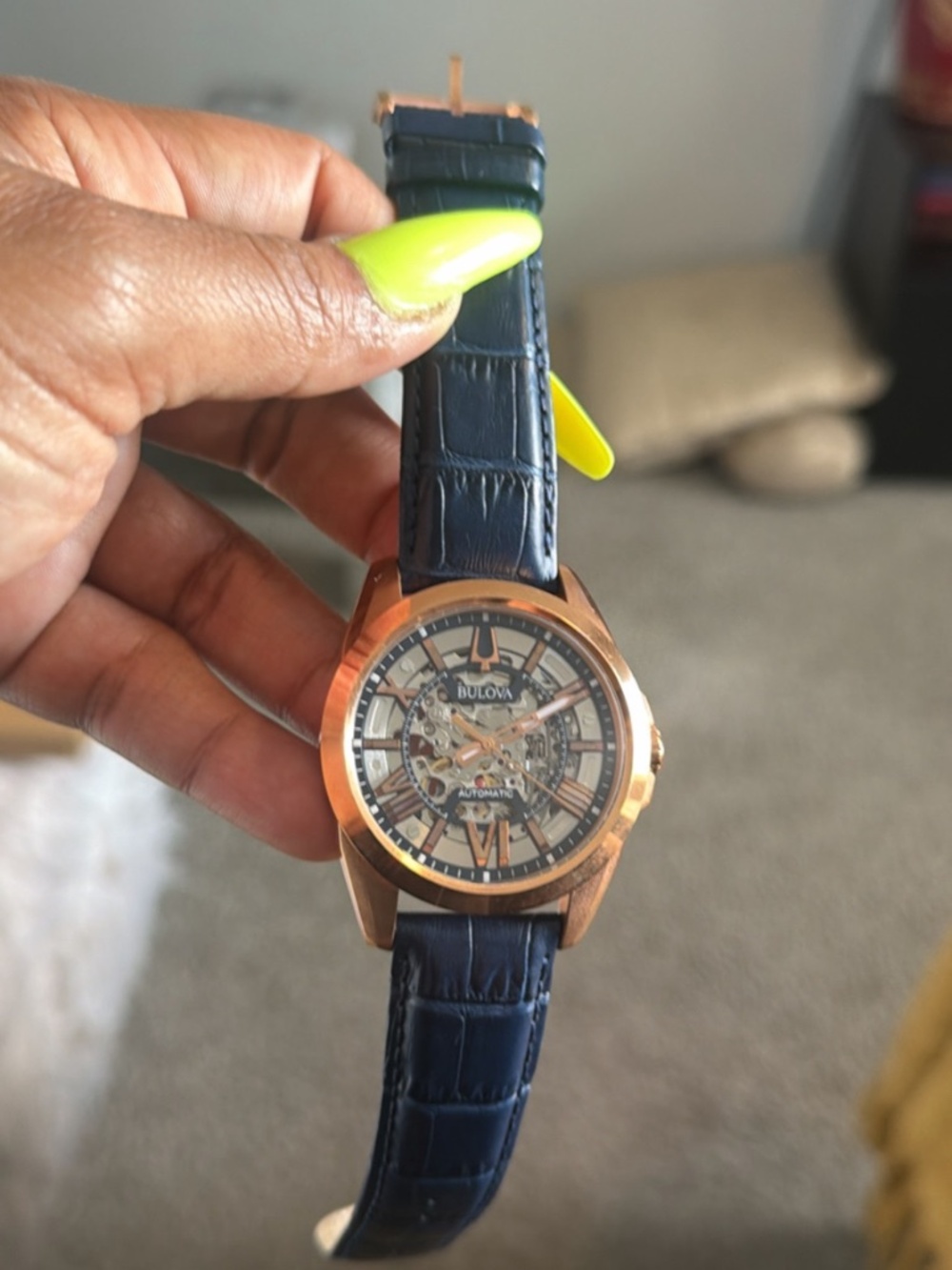 Bulova Automatic Skeleton Watch